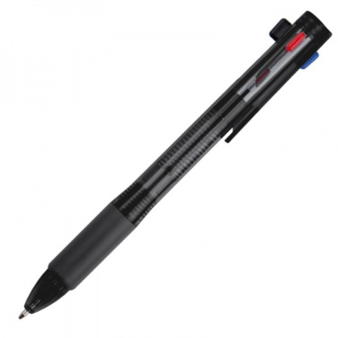 Logotrade promotional giveaway image of: Plastic ballpen 4in1 NEAPEL