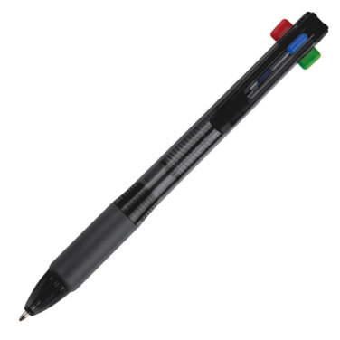 Logo trade corporate gifts picture of: Plastic ballpen 4in1 NEAPEL