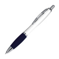 Plastic ballpen KALININGRAD, navy blue