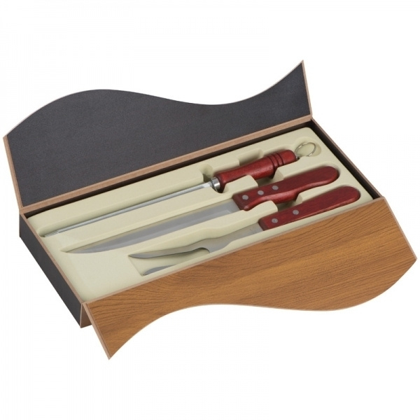 Logo trade promotional items image of: Carving knife and fork SYDNEY