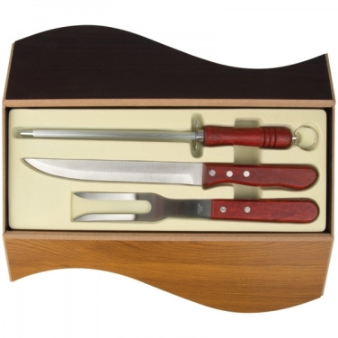 Logo trade promotional merchandise picture of: Carving knife and fork SYDNEY