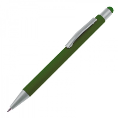 Logotrade promotional gift picture of: Metal ballpen touch pen soft touch SALT LAKE CITY