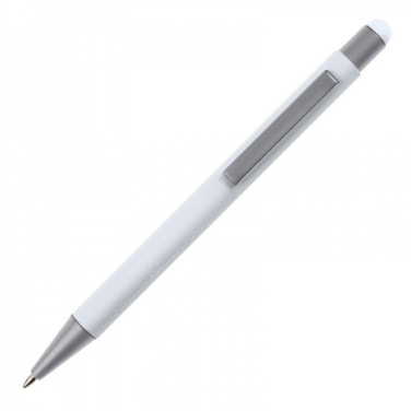 Logotrade promotional merchandise image of: Metal ballpen touch pen soft touch SALT LAKE CITY