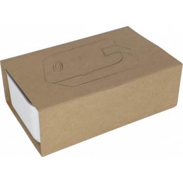 Logo trade promotional giveaways image of: Plastic box GOYA