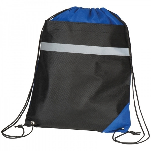 Logo trade promotional giveaways image of: Reflector Draw String Bag BOCHUM