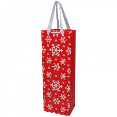 Logotrade business gifts photo of: Wine bag in Christmas design LAPLAND