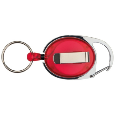 Logo trade promotional giveaways picture of: Ski-Pass with Carabiner Keyring EMPLOYEE