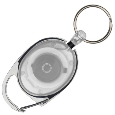 Logotrade promotional product picture of: Ski-Pass with Carabiner Keyring EMPLOYEE