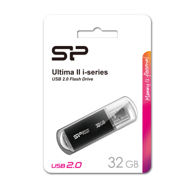 Logo trade promotional merchandise picture of: Pendrive Silicon Power Ultima II i-series 2.0