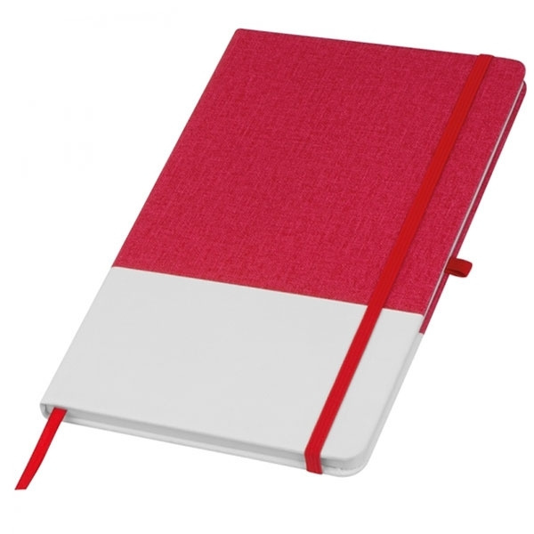 Logo trade promotional giveaway photo of: A5 Notebook BARDOLINO