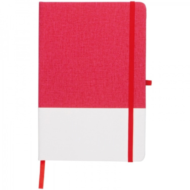 Logo trade promotional merchandise picture of: A5 Notebook BARDOLINO