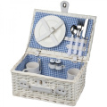 Picnic basket EMMERLEV, white