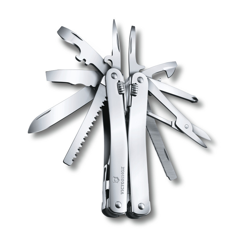 Logo trade promotional gifts picture of: SwissTool Spirit X - 25 tools Victorinox