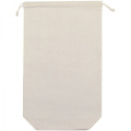 Cotton sack BAGUETTE, white