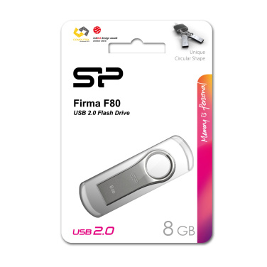 Logotrade promotional item picture of: Pendrive silicon power F80 2.0