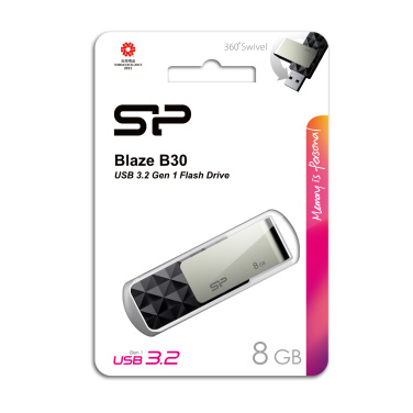 Logotrade promotional giveaway image of: Pendrive Silicon Power Blaze B30 3.1