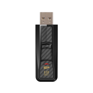 Logo trade promotional merchandise picture of: Pendrive Silicon Power Blaze B50 3.0