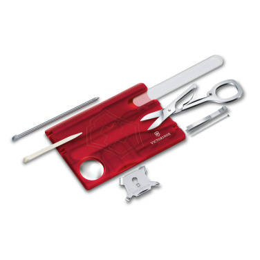 Logo trade advertising products picture of: Multitool SwissCard Nailcare Victorinox