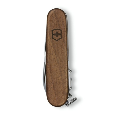 Logo trade business gifts image of: Pocket Knife Spartan Wood Victorinox