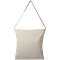 Cotton bag with canvas belt LEHBEK, white