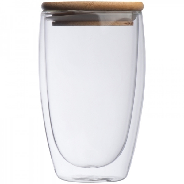 Logo trade advertising products picture of: Double-walled glass ZAKOPANE 500 ml