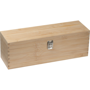 Logotrade advertising product image of: Wooden wine box SAINT-ETIENNE