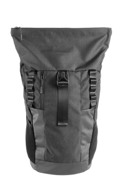 Logotrade promotional products photo of: Rolltop backpack ELBERT Schwarzwolf