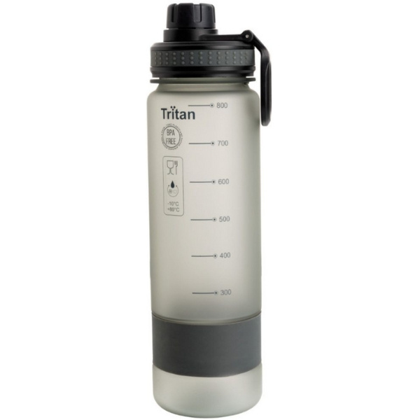 Logo trade promotional items picture of: Drinking Bottle KIBO 800 ml Schwarzwolf