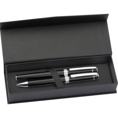 Logotrade promotional products photo of: Metal writing set KARLOVAC