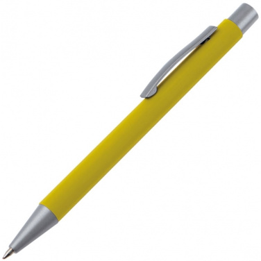 Logotrade promotional item image of: Metal ballpen soft touch ABU DHABI