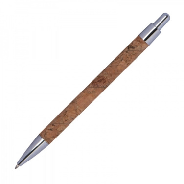 Logo trade corporate gifts image of: Cork pen KINGSWOOD