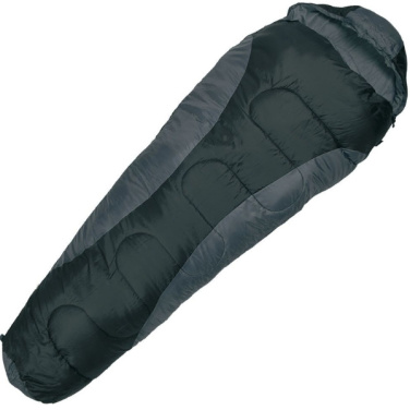 Logo trade promotional product photo of: Sleeping bag KINABALU Schwarzwolf