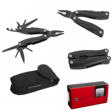 Logotrade promotional gift image of: Multitool ARMADOR NEW Black Schwarzwolf