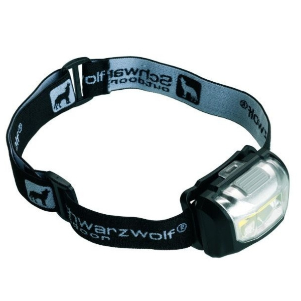 Logotrade promotional giveaway image of: Head lamp TRONADOR Schwarzwolf