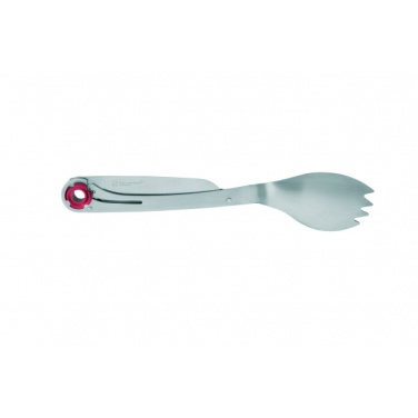 Logo trade advertising products picture of: Multifunctional spoon LATEMAR Schwarzwolf