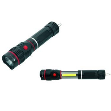 Logo trade corporate gifts picture of: Flashlight BIWA Schwarzwolf