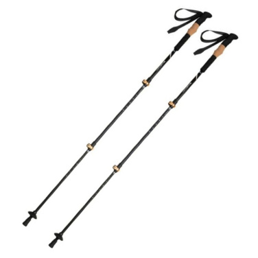 Logotrade promotional gifts photo of: Trekking poles DENALI Schwarzwolf