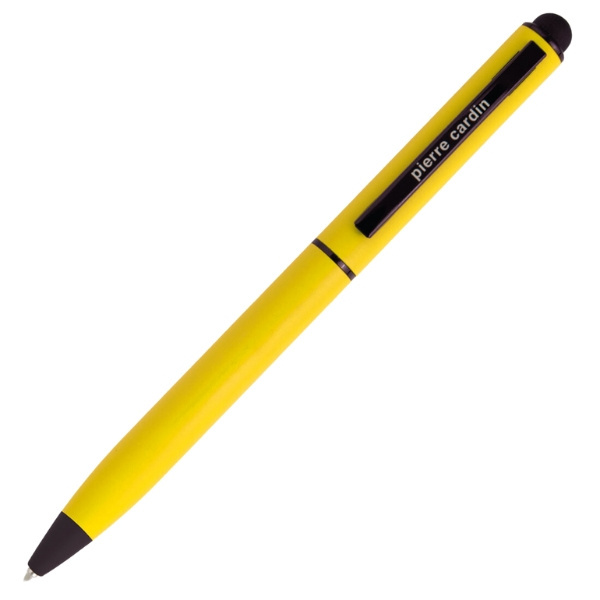 Logo trade promotional products picture of: Metal ballpoint pen, touch pen, soft touch CELEBRATION Pierre Cardin