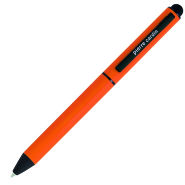 Logotrade promotional item image of: Metal ballpoint pen, touch pen, soft touch CELEBRATION Pierre Cardin