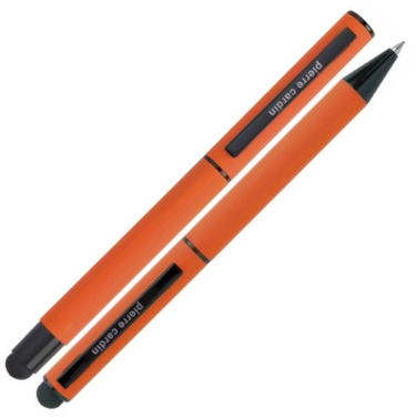 Logo trade corporate gifts picture of: Writing set touch pen, soft touch CELEBRATION Pierre Cardin