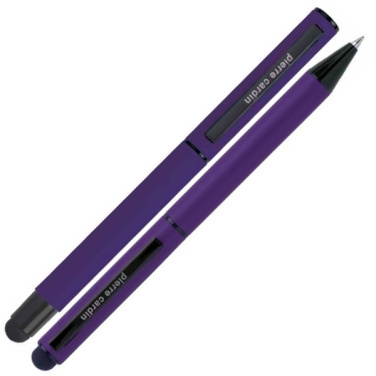 Logotrade promotional giveaways photo of: Writing set touch pen, soft touch CELEBRATION Pierre Cardin