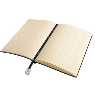 Logo trade promotional merchandise image of: Notepad A5 REPORTER Pierre Cardin