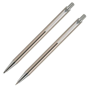 Logo trade business gifts image of: Writing set ballpoint pen & pencil AMOUR Pierre Cardin