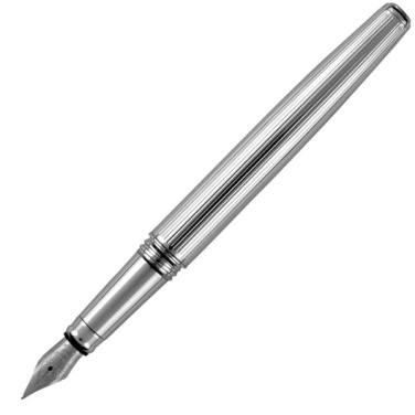 Logo trade promotional gifts image of: Writing set fountain pen & roller CHRISTOPHE Pierre Cardin