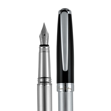 Logo trade promotional item photo of: Writing set fountain pen & roller CHRISTOPHE Pierre Cardin