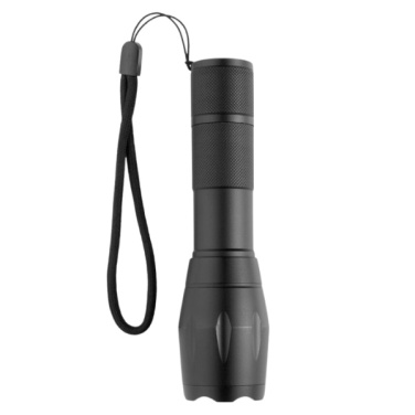 Logotrade advertising products photo of: Flashlight DELGADA Schwarzwolf