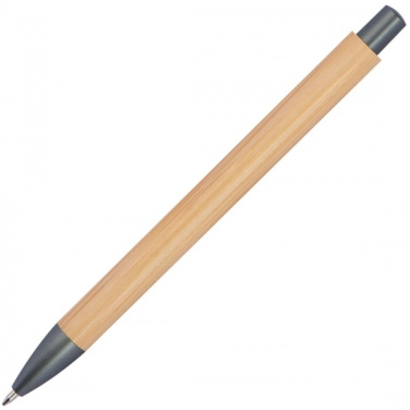 Logo trade promotional gifts image of: Bamboo ballpen BERINGEN