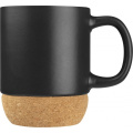 Ceramic mug GISTEL 350 ml, black