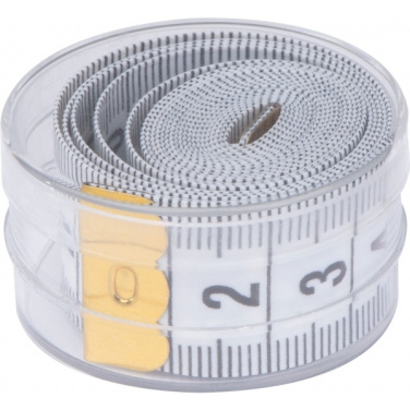 Logo trade promotional merchandise image of: Measuring tape BINCHE