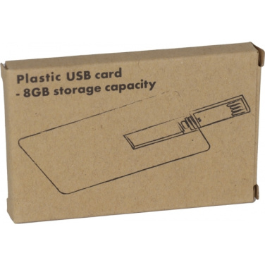 Logotrade advertising products photo of: USB Card SLOUGH 8 GB